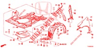 KOTFLUEGEL, VORNE  für Honda CIVIC 1.4 S 5 Türen 6 gang-Schaltgetriebe 2016