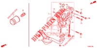 OELPUMPE (1.4L) für Honda CIVIC 1.4 S 5 Türen 6 gang-Schaltgetriebe 2016