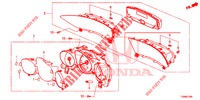 DREHZAHLMESSER  für Honda CIVIC 1.4 SE 5 Türen 6 gang-Schaltgetriebe 2016