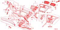 INSTRUMENT, ZIERSTUECK (RH) für Honda CIVIC 1.4 SE 5 Türen 6 gang-Schaltgetriebe 2016
