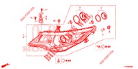 SCHEINWERFER  für Honda CIVIC 1.4 SE 5 Türen 6 gang-Schaltgetriebe 2016