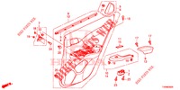 TUERVERKLEIDUNG, HINTEN(4D)  für Honda CIVIC 1.4 SE 5 Türen 6 gang-Schaltgetriebe 2016