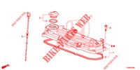 ZYLINDERKOPFDECKEL (1.4L) für Honda CIVIC 1.4 SE 5 Türen 6 gang-Schaltgetriebe 2016