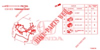 ELEKTR. STECKVERBINDER (ARRIERE) für Honda CIVIC 1.8 ES 5 Türen 6 gang-Schaltgetriebe 2016