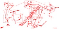 KLIMAANLAGE (FLEXIBLES/TUYAUX) (RH) für Honda CIVIC 1.8 ES 5 Türen 6 gang-Schaltgetriebe 2016