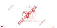 NEBELSCHEINWERFER  für Honda CIVIC 1.8 ES 5 Türen 6 gang-Schaltgetriebe 2016