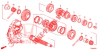 NEBENWELLE  für Honda CIVIC 1.8 ES 5 Türen 6 gang-Schaltgetriebe 2016