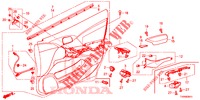 TUERVERKLEIDUNG, VORNE (RH) für Honda CIVIC 1.8 ES 5 Türen 6 gang-Schaltgetriebe 2016
