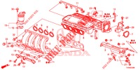 ANSAUGKRUEMMER (1.4L) für Honda CIVIC 1.8 EX 5 Türen 6 gang-Schaltgetriebe 2016