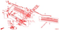 WINDSCHUTZSCHEIBENWISCHER (RH) für Honda CIVIC 1.8 EX 5 Türen 6 gang-Schaltgetriebe 2016