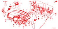 INSTRUMENTENBRETT, OBEN (RH) für Honda CIVIC 1.8 EXGT 5 Türen 6 gang-Schaltgetriebe 2016