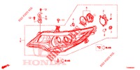 SCHEINWERFER (LED) für Honda CIVIC 1.8 EXGT 5 Türen 6 gang-Schaltgetriebe 2016