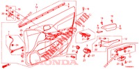 TUERVERKLEIDUNG, VORNE (RH) für Honda CIVIC 1.8 S 5 Türen 6 gang-Schaltgetriebe 2016