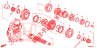NEBENWELLE  für Honda CIVIC 1.8 SE 5 Türen 6 gang-Schaltgetriebe 2016