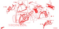 KOFFERRAUM SEITENVERKL.  für Honda CIVIC 1.0 ES 5 Türen 6 gang-Schaltgetriebe 2017