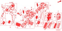 PEDAL (RH) für Honda CIVIC 1.0 ES 5 Türen 6 gang-Schaltgetriebe 2017