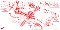 SERVOLENKGETRIEBE (EPS) (RH) für Honda CIVIC 1.0 ES 5 Türen 6 gang-Schaltgetriebe 2017