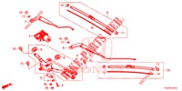 WINDSCHUTZSCHEIBENWISCHER (RH) für Honda CIVIC 1.0 ES 5 Türen 6 gang-Schaltgetriebe 2017