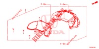 DREHZAHLMESSER  für Honda CIVIC 1.0 EXGT 5 Türen 6 gang-Schaltgetriebe 2017