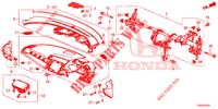 INSTRUMENTENBRETT, OBEN (RH) für Honda CIVIC 1.0 EXGT 5 Türen 6 gang-Schaltgetriebe 2017
