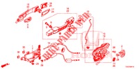 TUERSCHLOESSER, HINTEN/AEUSSERER GRIFF  für Honda CIVIC 1.5 PRESTIGE 5 Türen 6 gang-Schaltgetriebe 2017