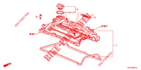 ZYLINDERKOPFDECKEL (1.5L) für Honda CIVIC 1.5 PRESTIGE 5 Türen 6 gang-Schaltgetriebe 2017