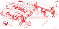 INSTRUMENTENBRETT, OBEN (RH) für Honda CIVIC 1.5 SPORT 5 Türen 6 gang-Schaltgetriebe 2017