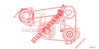 LICHTMASCHINENRIEMEN (1.5L) für Honda CIVIC 1.5 SPORT 5 Türen 6 gang-Schaltgetriebe 2017