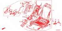 VORNE SITZKOMPONENTEN (D.) (HAUTEUR MANUELLE) (2) für Honda CIVIC 1.5 SPORT 5 Türen 6 gang-Schaltgetriebe 2017