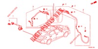 GPS/KAMERA ANTENNE RÜCKANSICHT für Honda CIVIC 1.0 ENTRY 5 Türen 6 gang-Schaltgetriebe 2018