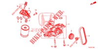 OELPUMPE (1,0 L) für Honda CIVIC 1.0 MID 5 Türen 6 gang-Schaltgetriebe 2018