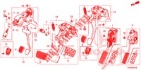 PEDAL (RH) für Honda CIVIC 1.0 MID 5 Türen 6 gang-Schaltgetriebe 2018