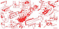 KONSOLE (RH) für Honda CIVIC 1.5 PRESTIGE 5 Türen 6 gang-Schaltgetriebe 2018