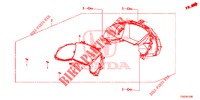 DREHZAHLMESSER  für Honda CIVIC 1.5 RS 5 Türen 6 gang-Schaltgetriebe 2018