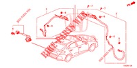 GPS/KAMERA ANTENNE RÜCKANSICHT für Honda CIVIC 1.5 RS 5 Türen 6 gang-Schaltgetriebe 2018