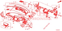 INSTRUMENTENBRETT, OBEN (RH) für Honda CIVIC 1.5 RS 5 Türen 6 gang-Schaltgetriebe 2018