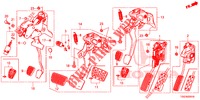 PEDAL (RH) für Honda CIVIC 1.5 RS 5 Türen 6 gang-Schaltgetriebe 2018
