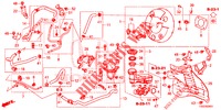 HAUPTBREMSZYLINDER/MASTER POWER (1,0 L) (RH) für Honda CIVIC  1.0 S 5 Türen 6 gang-Schaltgetriebe 2017