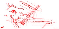 WINDSCHUTZSCHEIBENWISCHER (RH) für Honda CIVIC  1.0 S 5 Türen 6 gang-Schaltgetriebe 2017