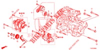 AUTOMATISCHE SPANNVORRICHTUNG (1,0 L) für Honda CIVIC  1.0 SE 5 Türen 6 gang-Schaltgetriebe 2017