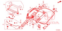 HECKKLAPPENPLATTE(2D)  für Honda CIVIC  1.0 SE 5 Türen 6 gang-Schaltgetriebe 2017