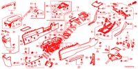 KONSOLE (RH) für Honda CIVIC  1.0 SE 5 Türen 6 gang-Schaltgetriebe 2017