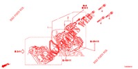 DROSSELKLAPPENGEHAEUSE (1.8L) für Honda CIVIC 1.8 SE 5 Türen 6 gang-Schaltgetriebe 2013