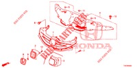 GRILL, VORNE/ZIERLEISTE  für Honda CIVIC 1.8 SE 5 Türen 6 gang-Schaltgetriebe 2013