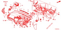 INSTRUMENTENBRETT, OBEN (RH) für Honda CIVIC 1.8 SE 5 Türen 6 gang-Schaltgetriebe 2013