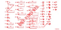 KABELBAUMBAND/BUEGEL(RH)  für Honda CIVIC 1.8 SE 5 Türen 6 gang-Schaltgetriebe 2013