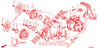 KLIMAANLAGE (COMPRESSEUR) (1.8L) für Honda CIVIC 1.8 SE 5 Türen 6 gang-Schaltgetriebe 2013