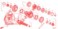 NEBENWELLE  für Honda CIVIC 1.8 SE 5 Türen 6 gang-Schaltgetriebe 2013
