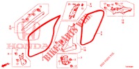 SAEULENZIERSTUECK (RH) für Honda CIVIC 1.8 SE 5 Türen 6 gang-Schaltgetriebe 2013