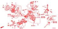 WASSERPUMPE/THERMOSTAT (1.8L) für Honda CIVIC 1.8 SE 5 Türen 6 gang-Schaltgetriebe 2013